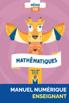 Totem Mathématiques CE1 - Mémo de leçons - Manuel numérique enseignant