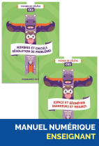 Totem Mathématiques CE2 - Fichiers numération + géométrie (2 volumes) - Programmes 2025 - Manuel numérique enseignant