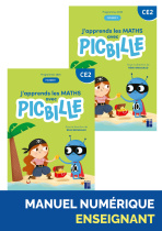 J'apprends les maths avec Picbille CE2 - Fichier en 2 volumes - Programmes 2025 - Manuel numérique enseignant