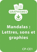 Mandalas d'apprentissage CP/CE1 - Lettres, sons et graphies
