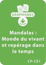 Mandalas d'apprentissage CP/CE1 - Monde du vivant et repérage dans le temps