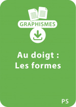 Graphismes au doigt PS - Les formes