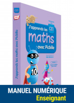 J'apprends les maths CE1 - Manuel numérique enseignant - CD-ROM