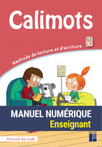 CALIMOTS CP - Manuel de code - Manuel numérique enseignant 