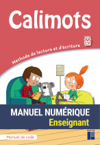 Calimots CP - Manuel de code - Manuel numérique enseignant (édition 2019)