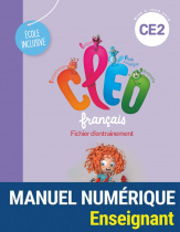 CLÉO CE2 - Dys / École inclusive - Fichier d'entrainement - Manuel numérique enseignant - Licence 1 an