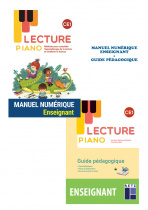 Lecture Piano CE1 - Manuel numérique enseignant + guide pédagogique (5 ans - gratuit)