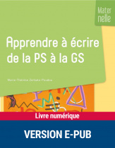 Apprendre à écrire de la petite section à la grande section 