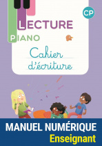 Lecture piano CP - Cahier d'écriture - Manuel numérique enseignant
