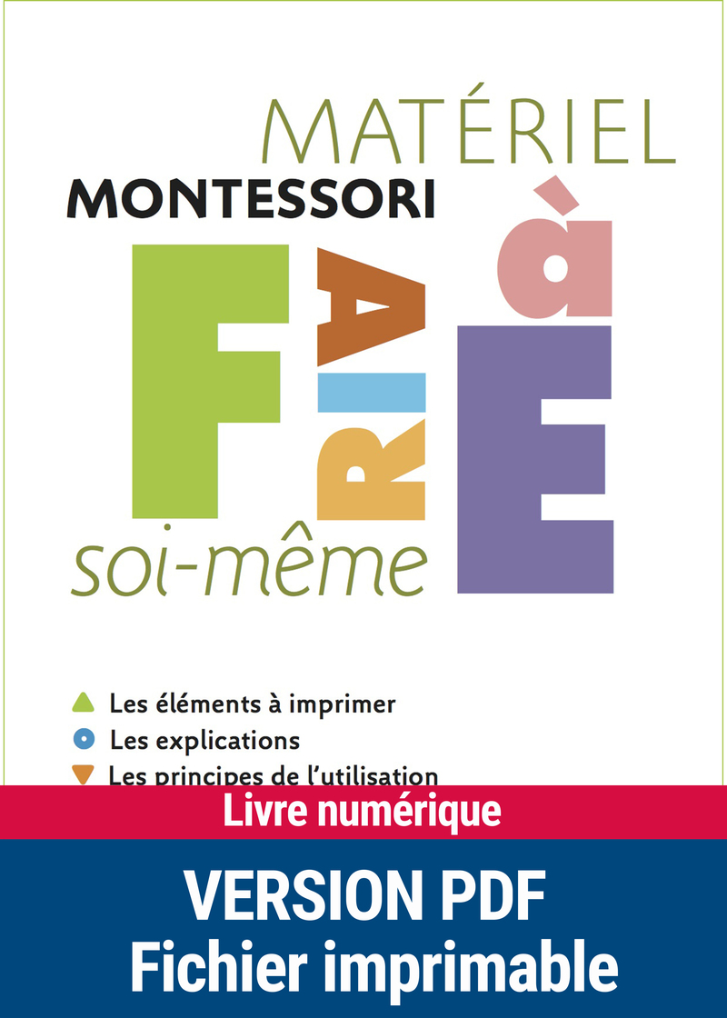 Livre Mon matériel Montessori