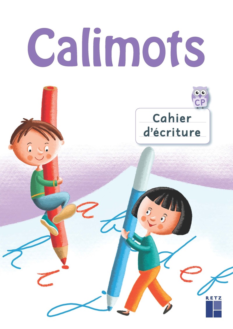 Calimots CP - Cahier d'écriture EDITION 2019 - Ouvrage papier